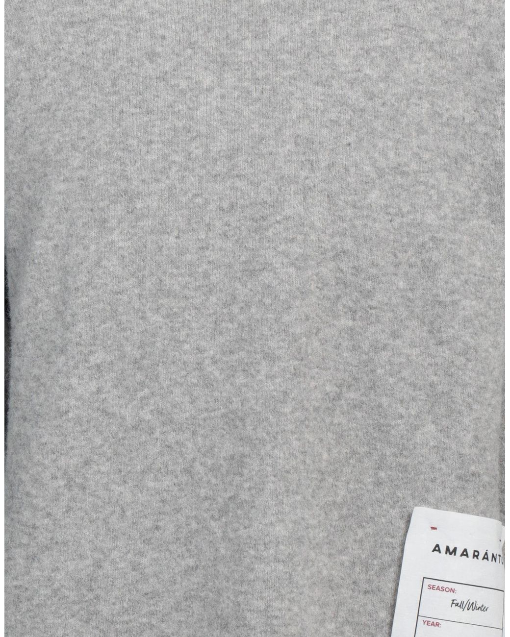 Amaranto Gray Sweater Wool, Nylon, Elastane for men