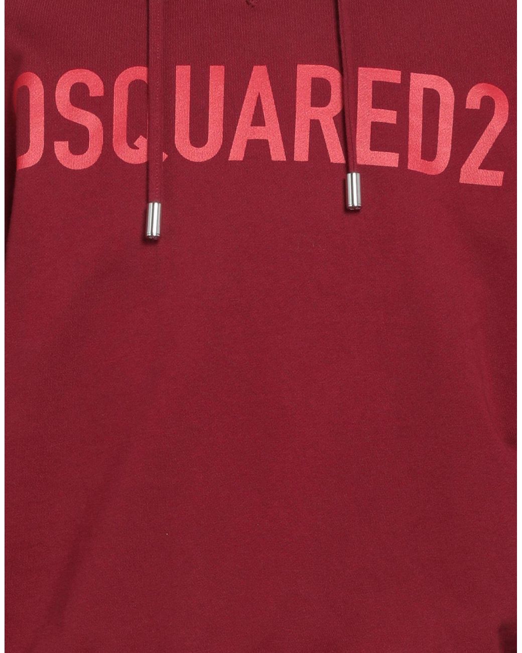 DSquared² Red Sweatshirt for men