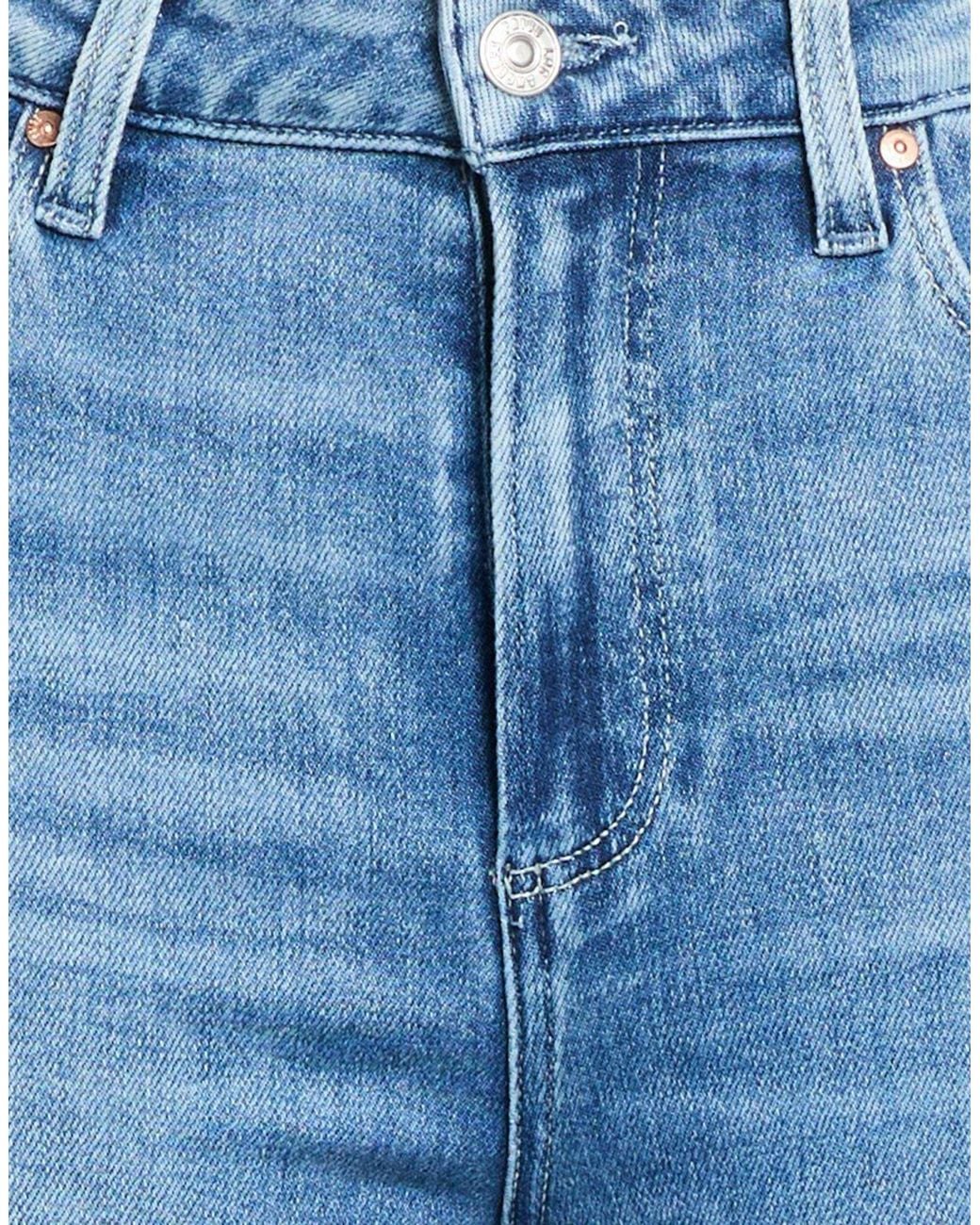 PAIGE Blue Jeans Cotton, Polyester, Elastane