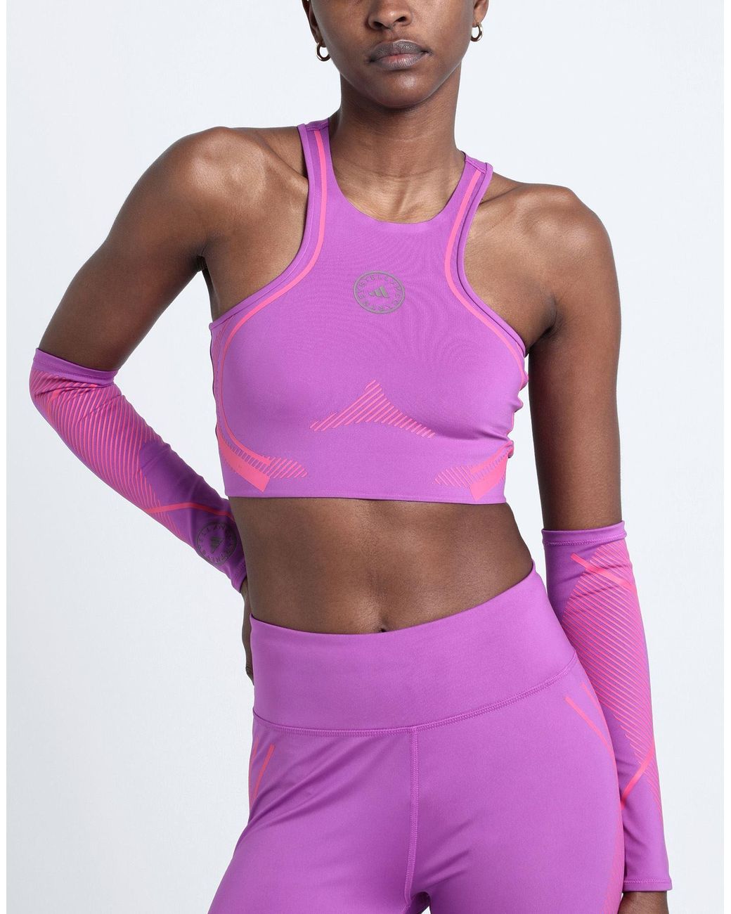 Adidas By Stella McCartney Purple Top