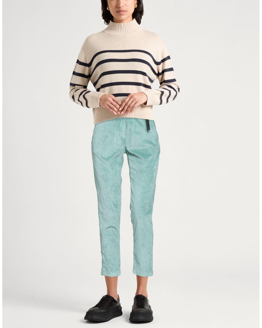 White Sand Blue Trouser