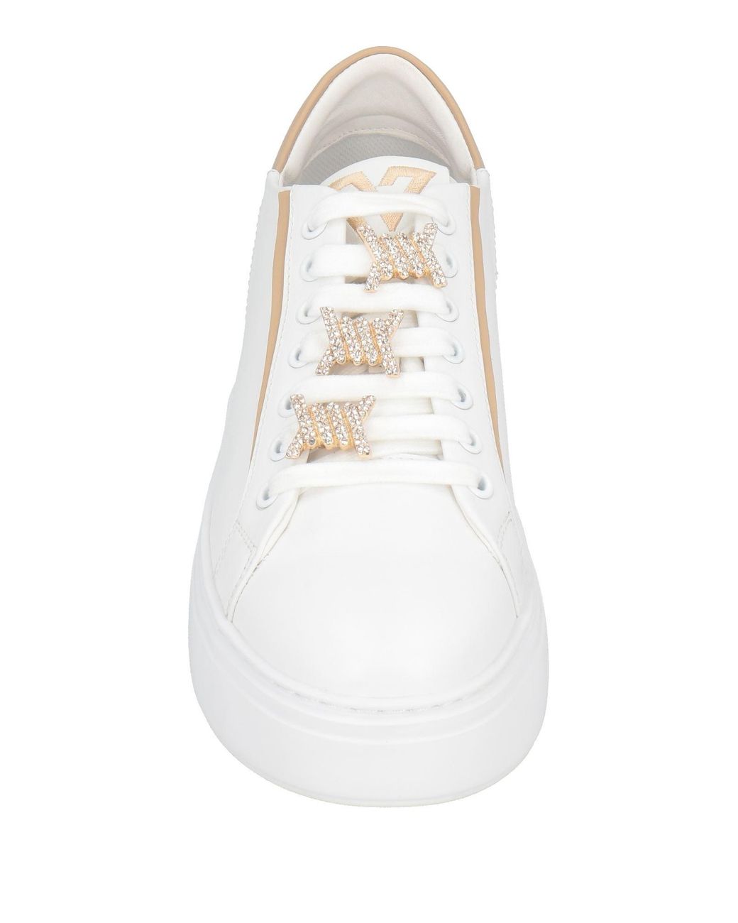 Emanuélle Vee White Sneakers Leather