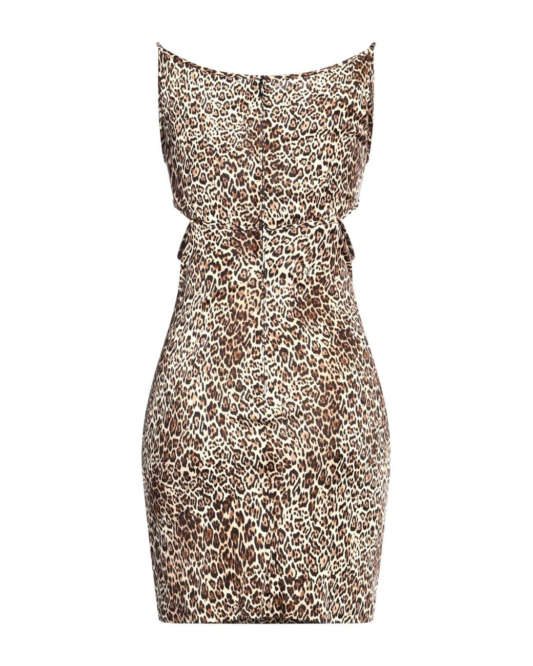 Robe courte DSquared² en coloris Natural