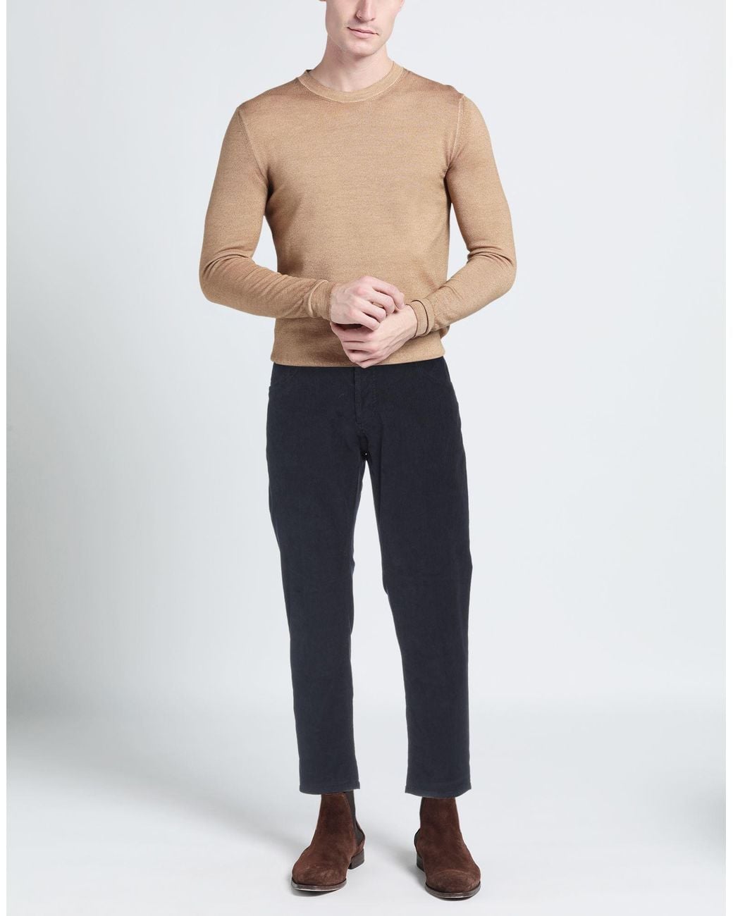 Dondup Blue Trouser for men