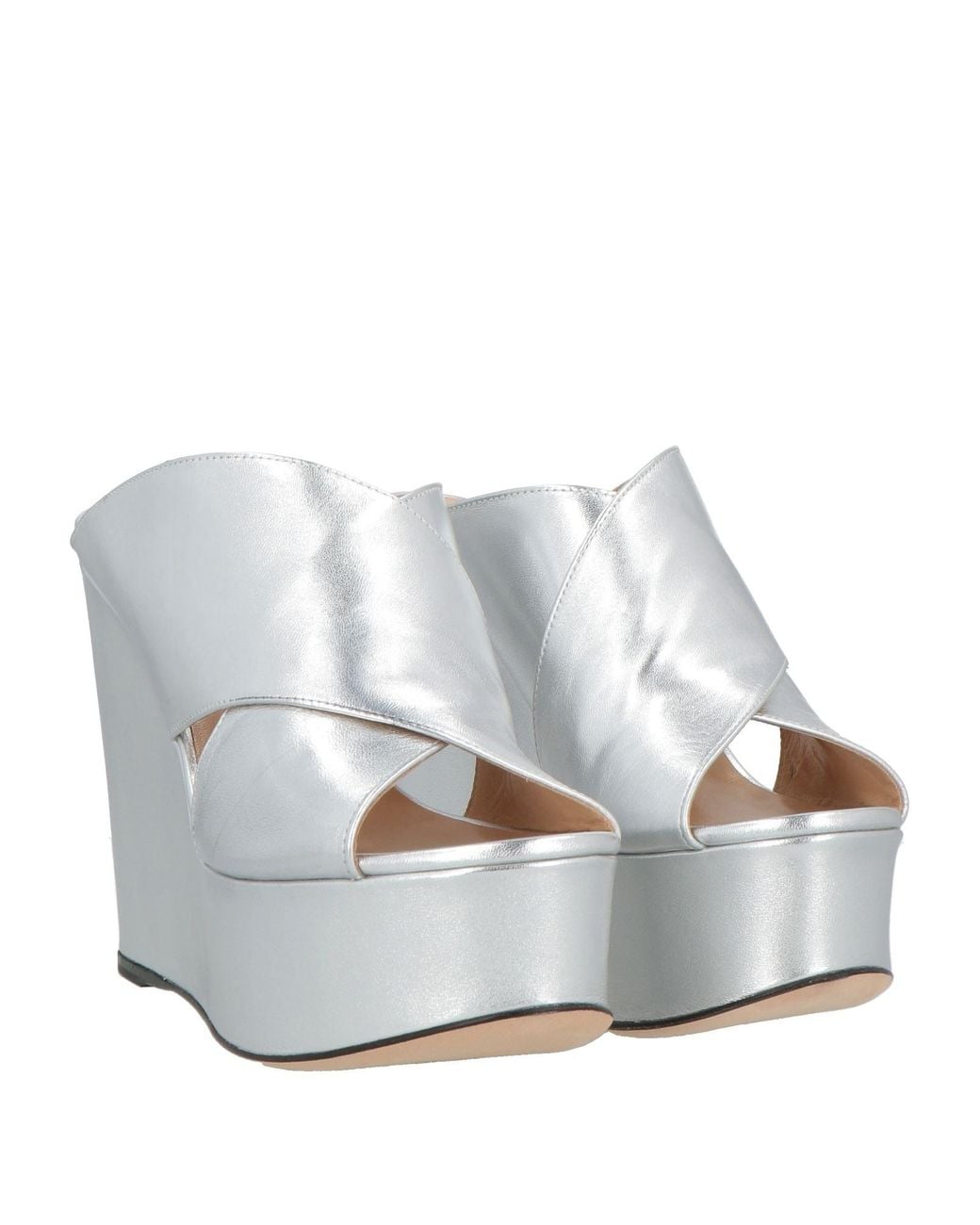 Sergio Rossi White Sandals Leather
