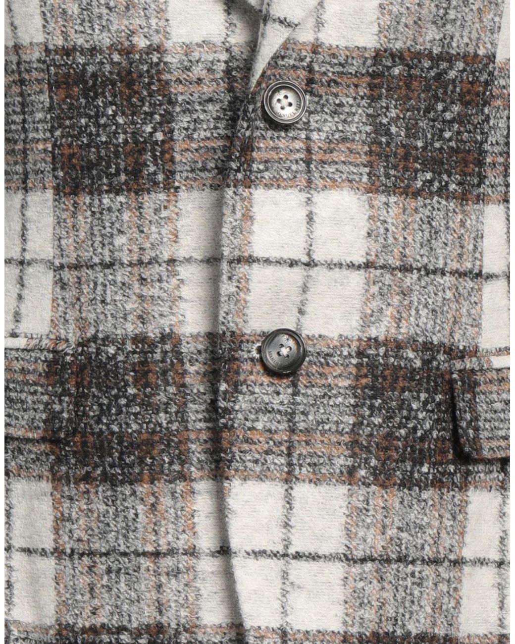 Manuel Ritz Gray Blazer for men