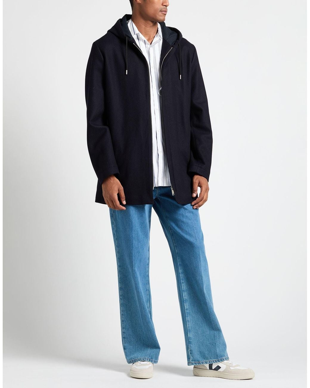 Sandro Blue Coat for men