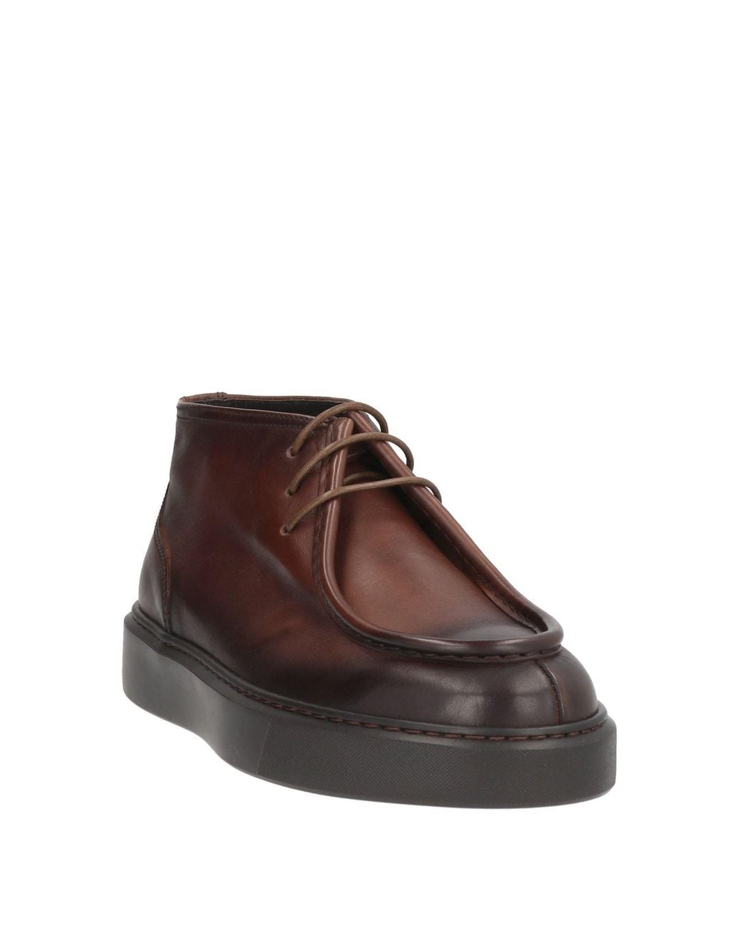 Doucal's Brown Alex Ankle Boots Leather for men