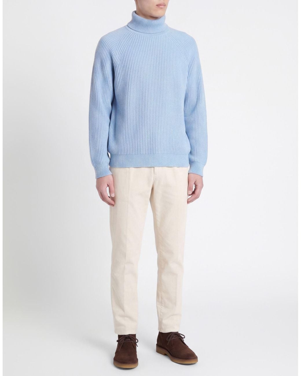 Alpha Studio Rollkragenpullover in Blue für Herren