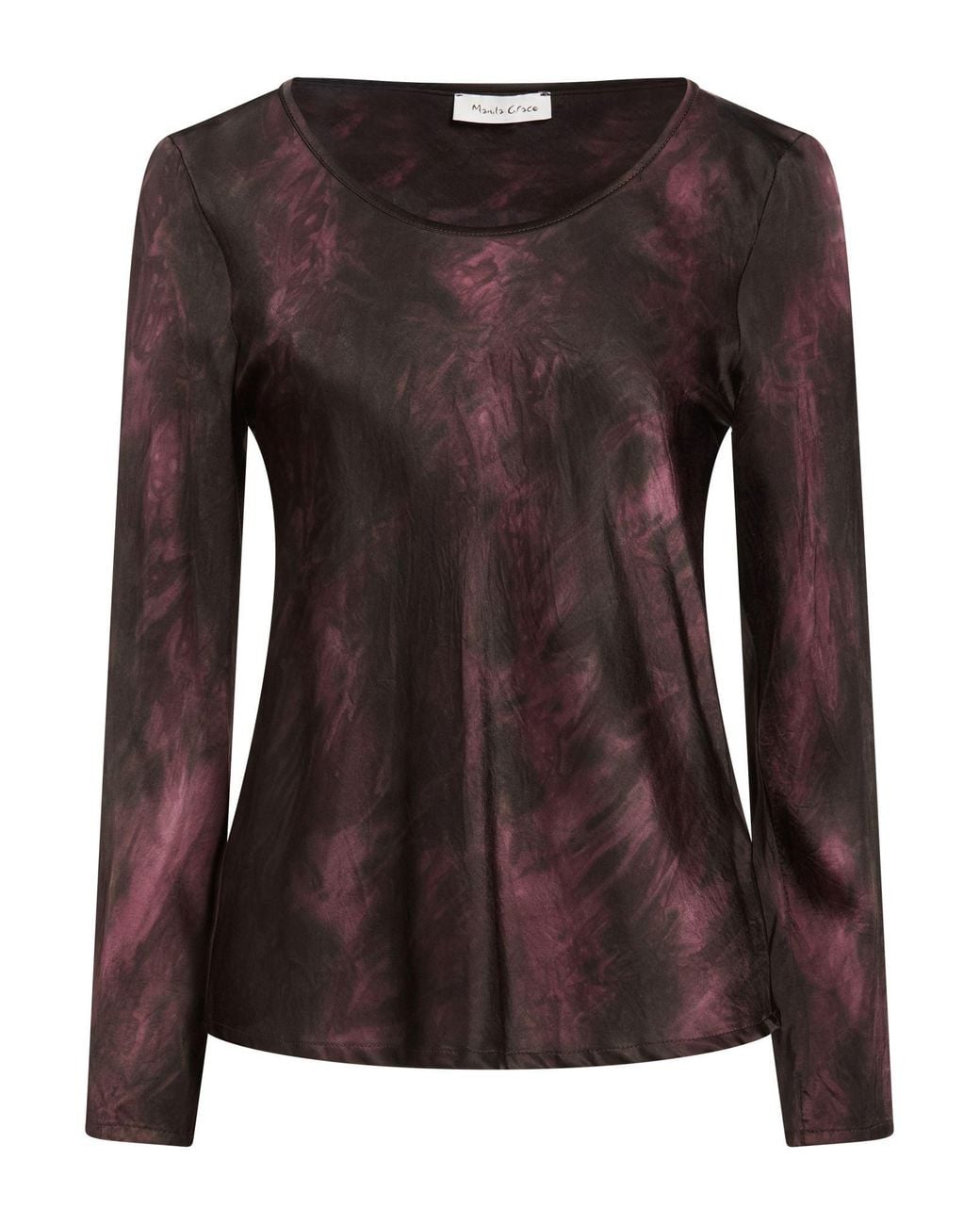 Manila Grace Brown Top Viscose, Elastane