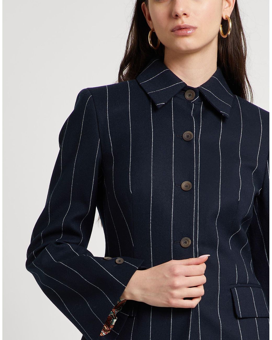 Co.Go Black Midnight Jacket Virgin Wool, Elastane