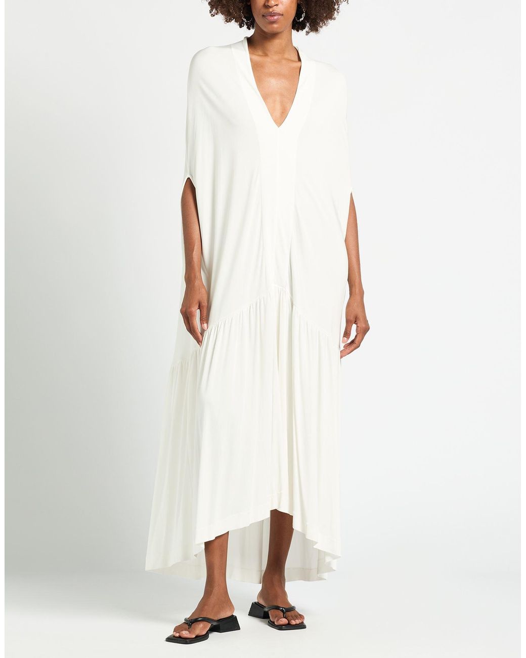 BITE STUDIOS White Midi Dress Viscose