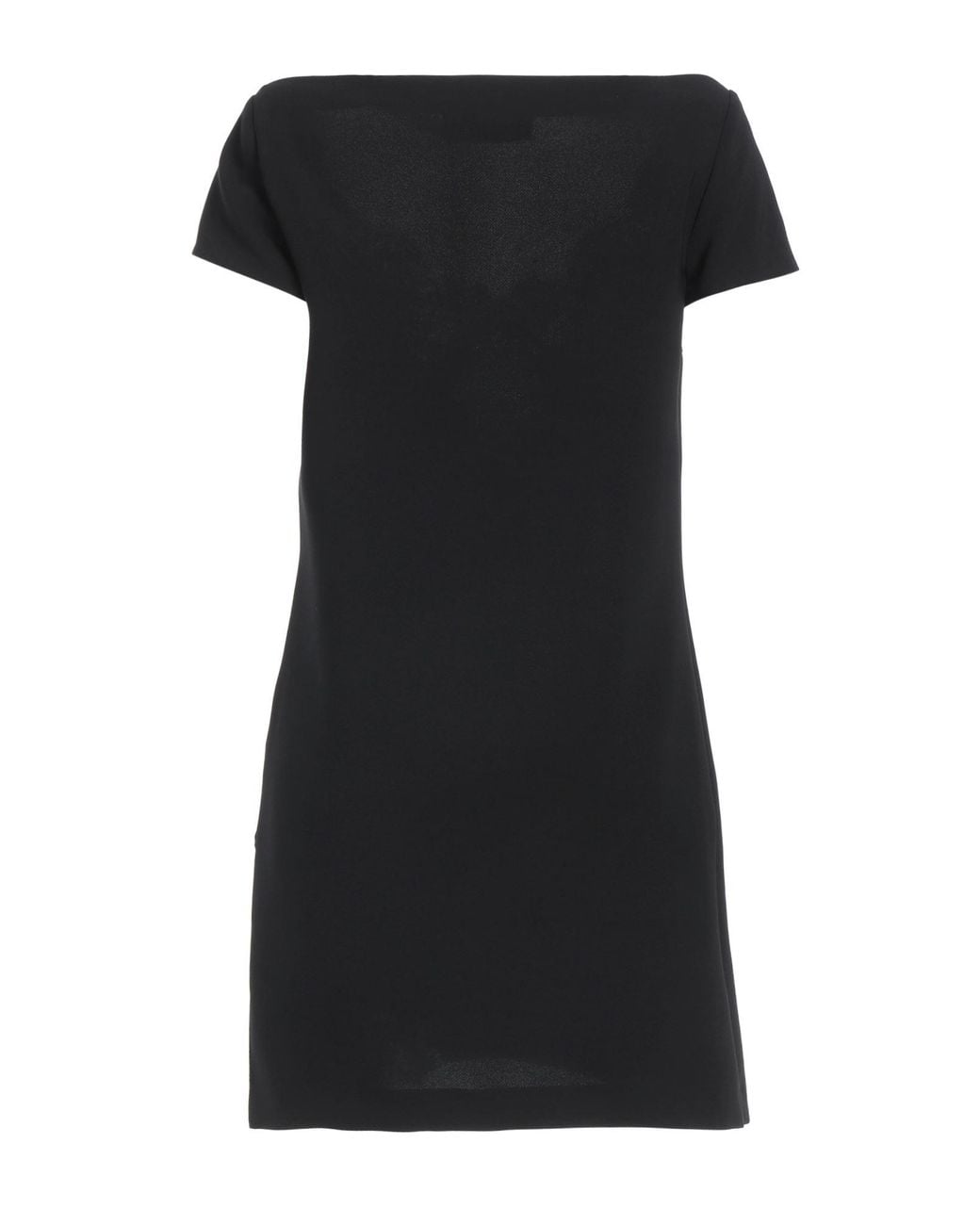 DSquared² Black Mini Dress Polyester