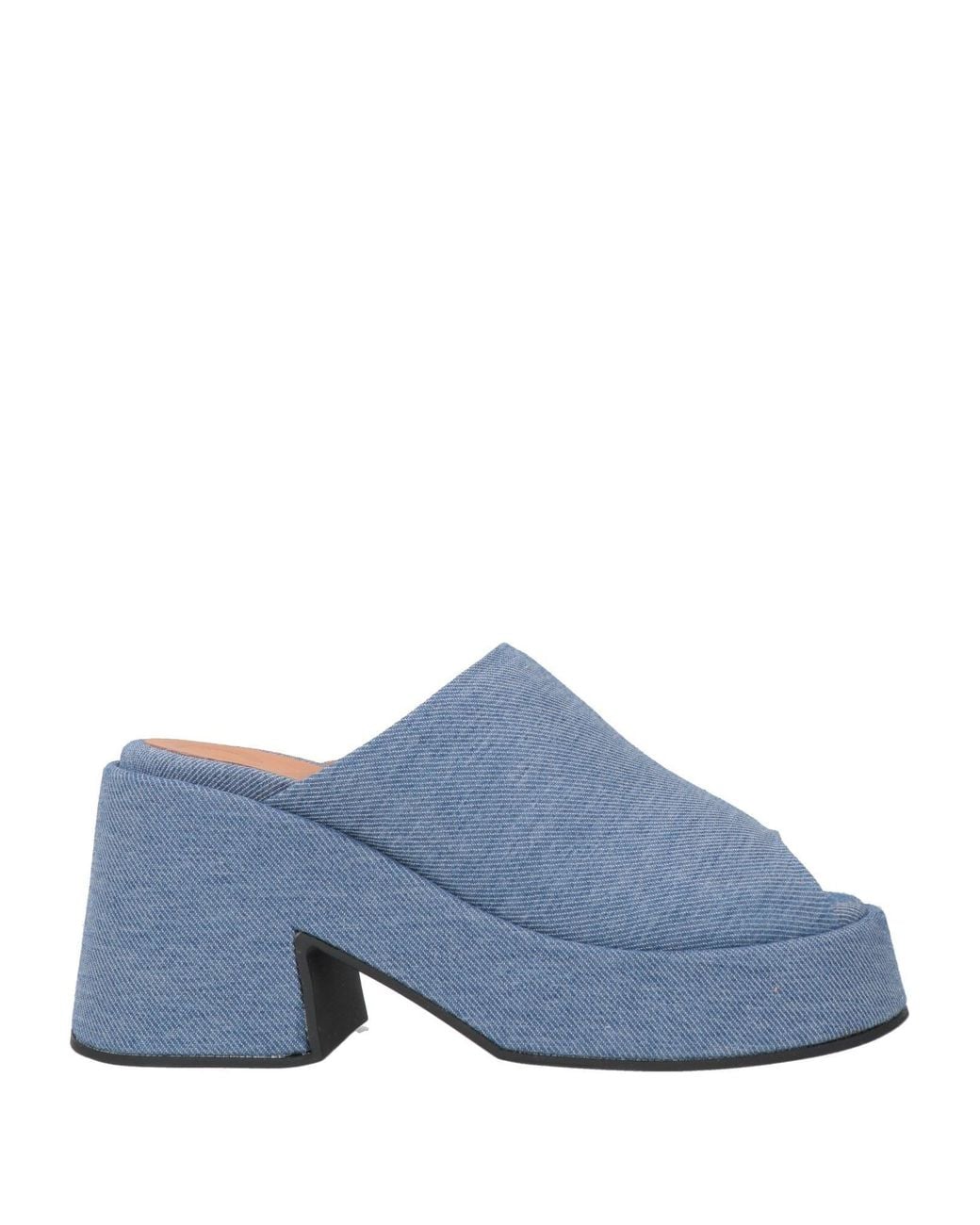 Ganni Blue Sandals
