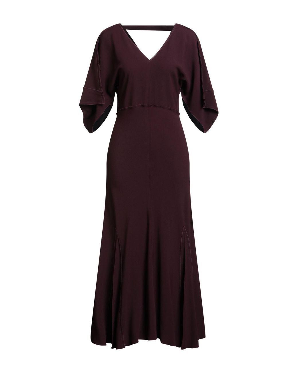 Victoria Beckham Purple Maxi Dress