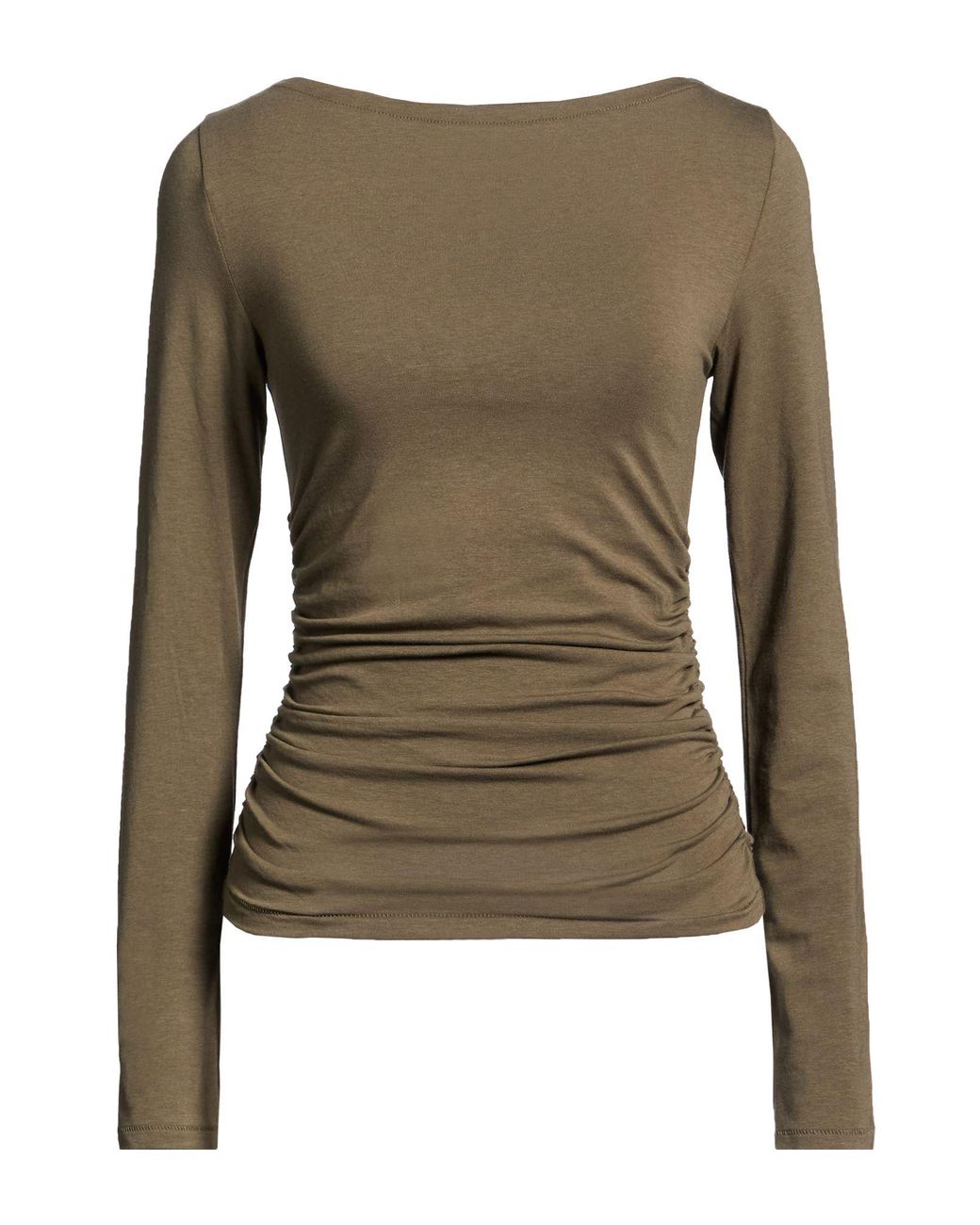 Rag & Bone Green Top Cotton, Modal, Elastane