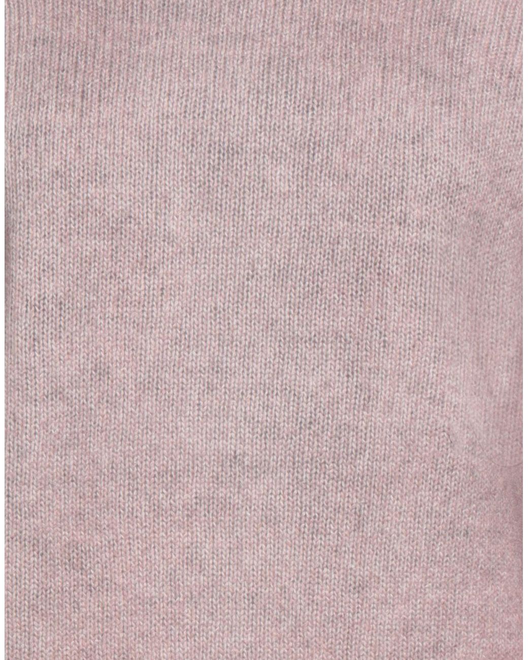 Aragona Pink Turtleneck Wool, Cashmere