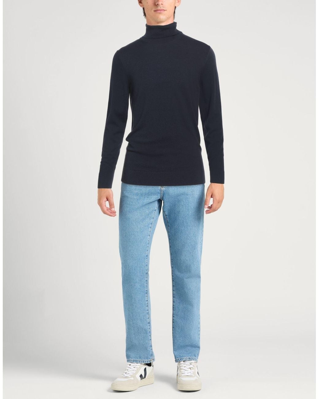 Calvin Klein Blue Turtleneck for men