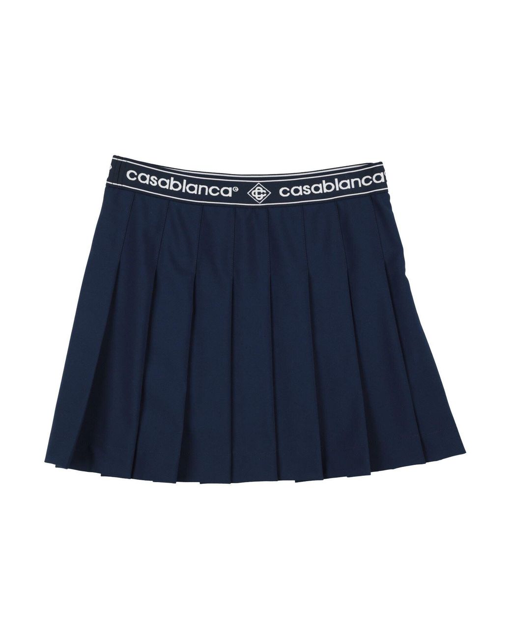 Casablanca Blue Mini Skirt