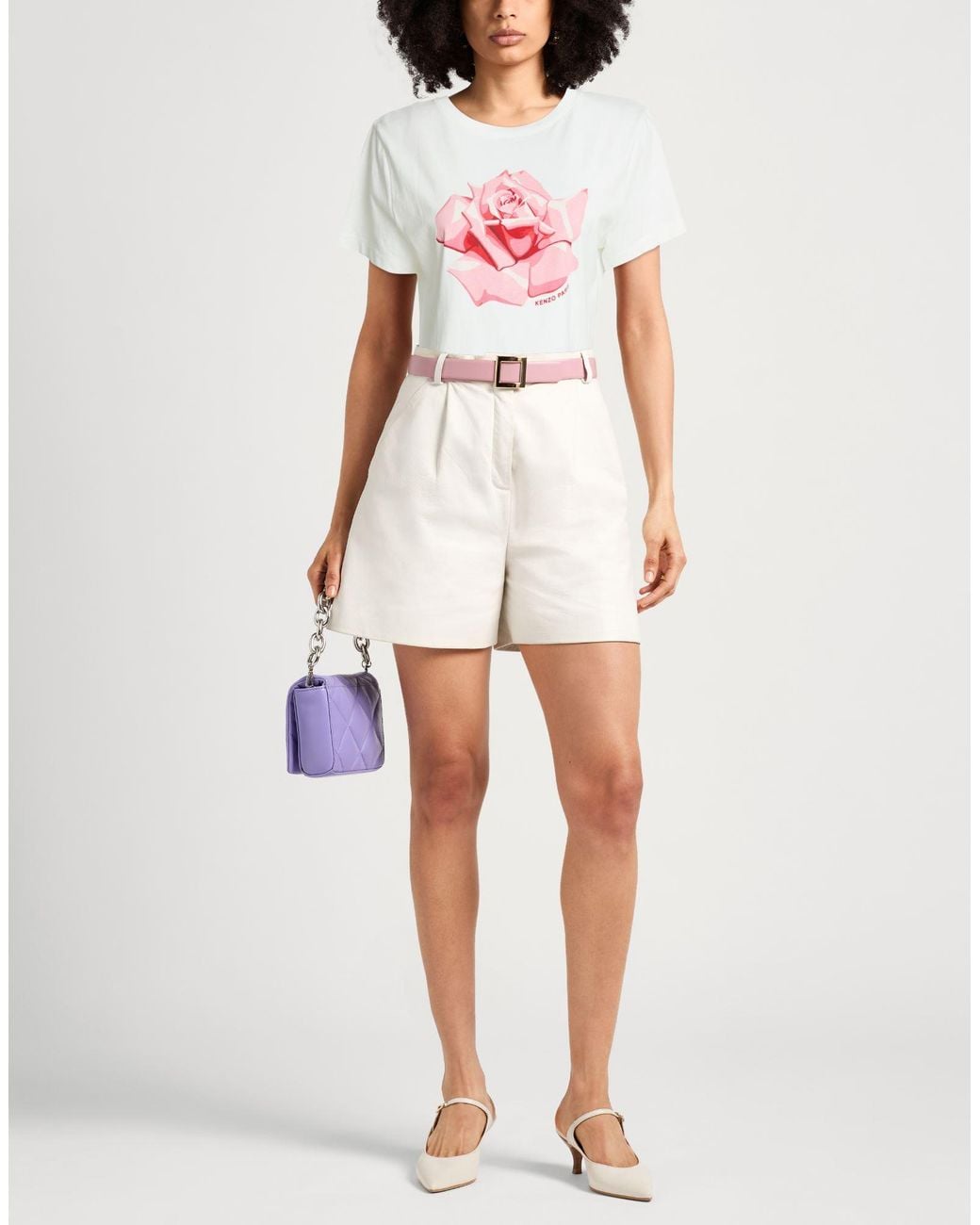 KENZO White T-Shirt Cotton