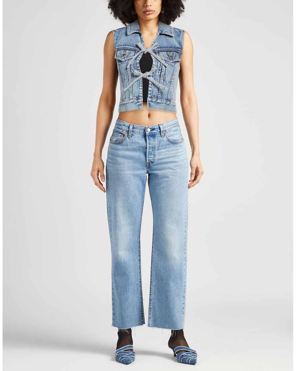 Alexander Wang Blue Denim Outerwear