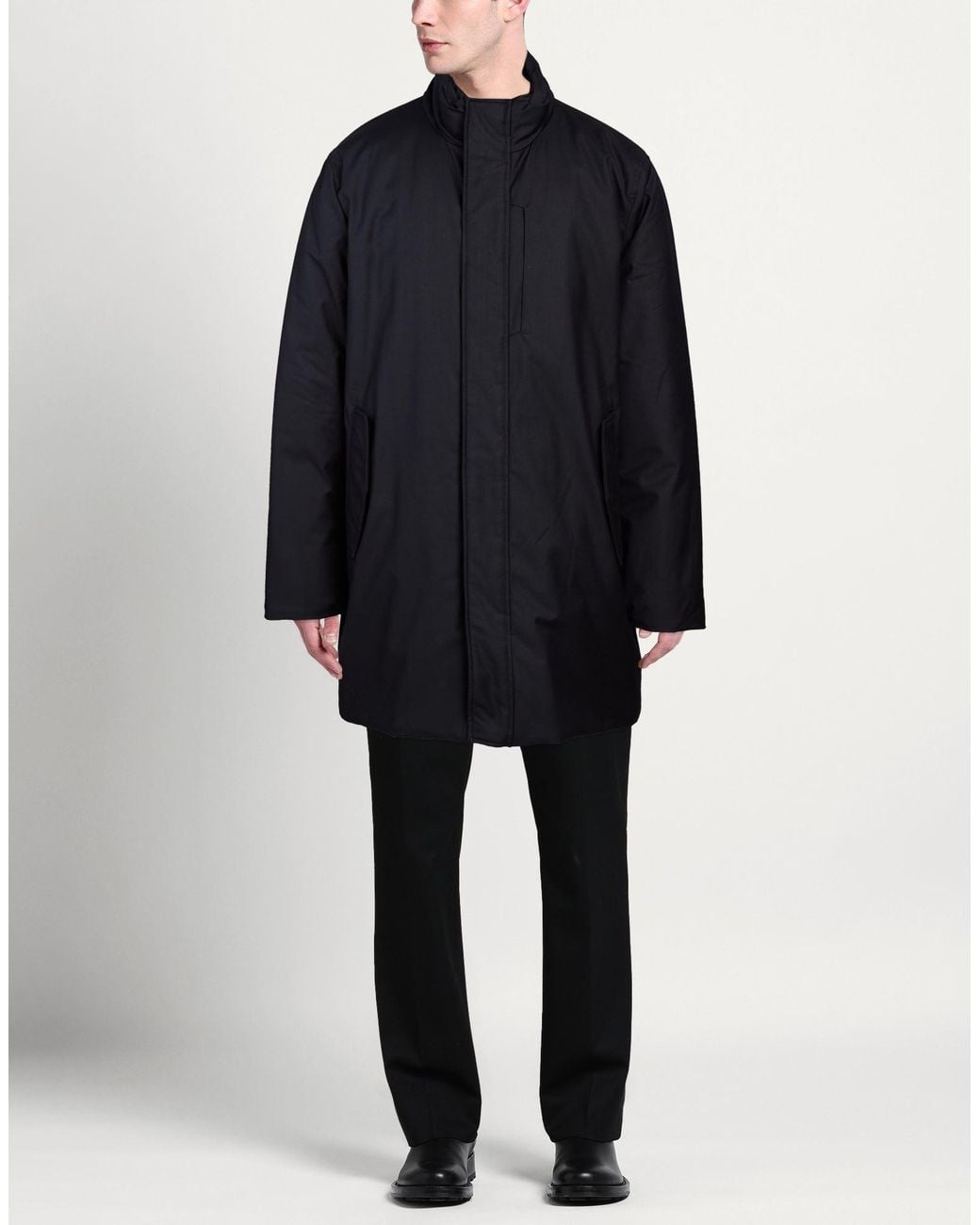 ADHOCONCEPT Blue Coats for men