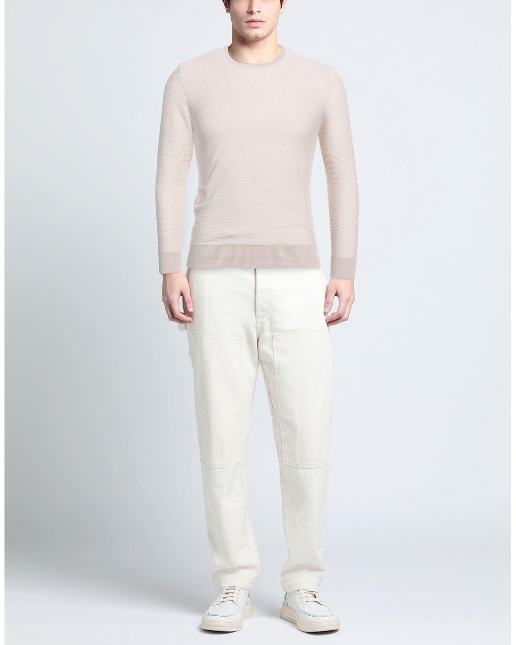 Heritage White Jumper for men