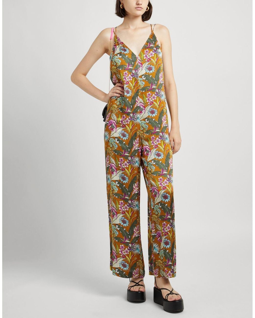 Altea Metallic Jumpsuit Viscose