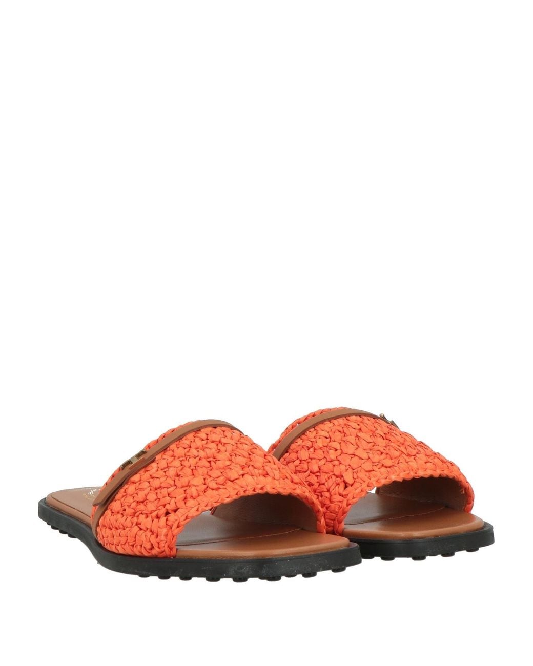 Tod's Orange Sandals