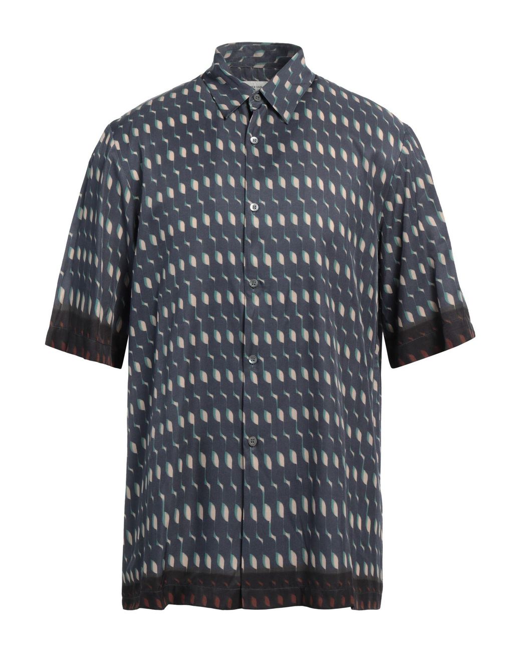 Dries Van Noten Blue Shirt for men