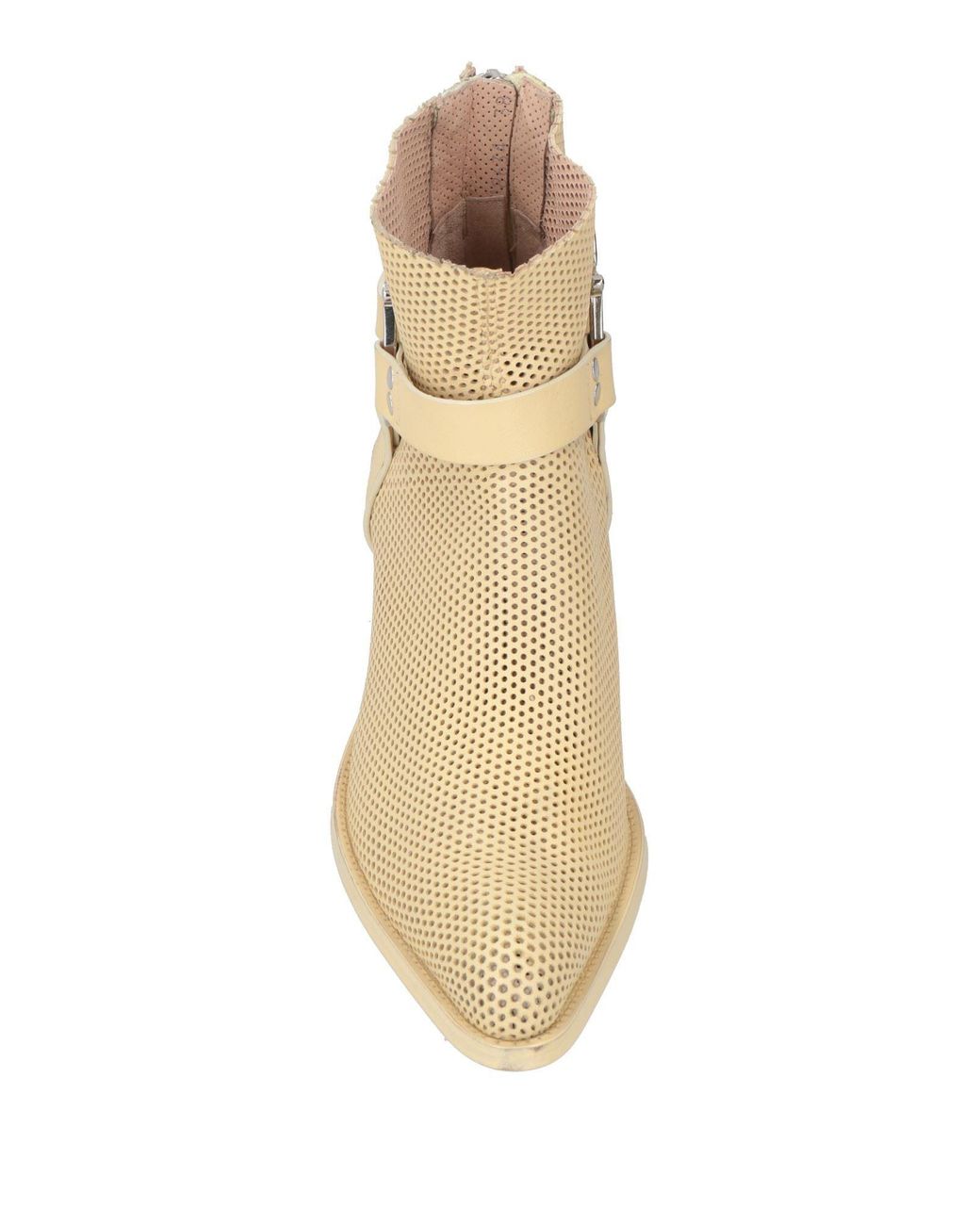 Rocco P Natural Ankle Boots Leather