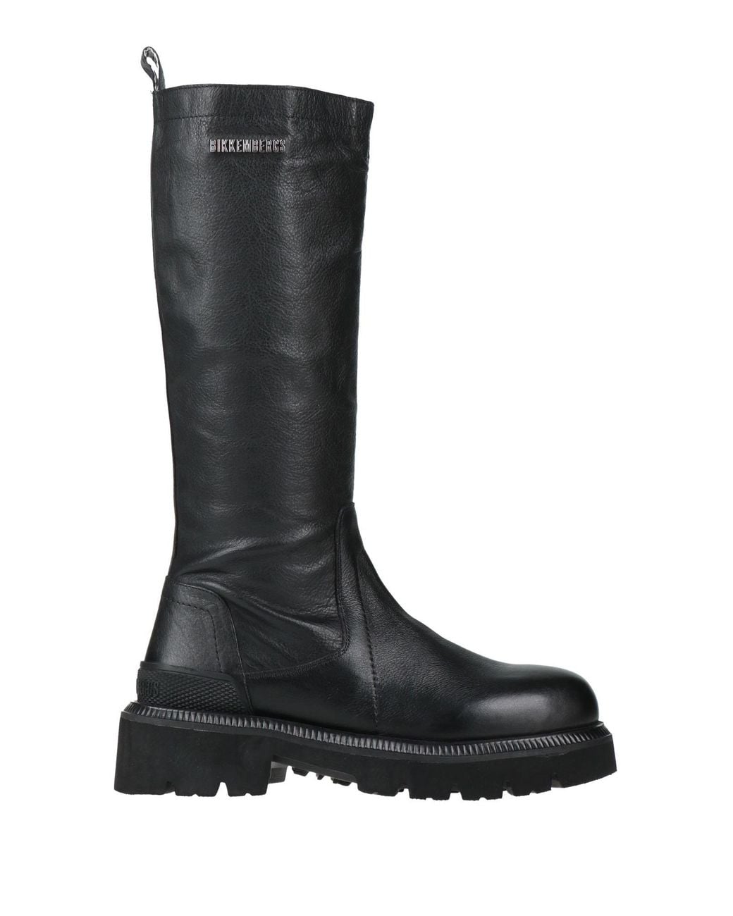 Bikkembergs Black Boot Leather