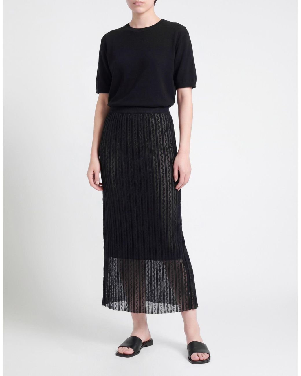 MAX&Co. Black Maxi Skirt