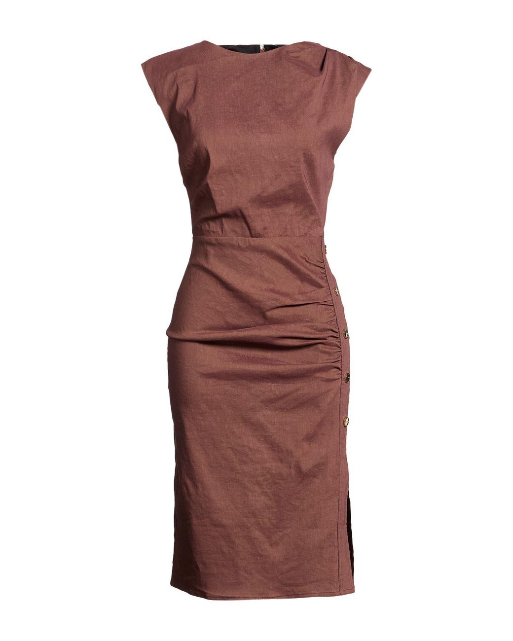 Pinko Purple Midi Dress