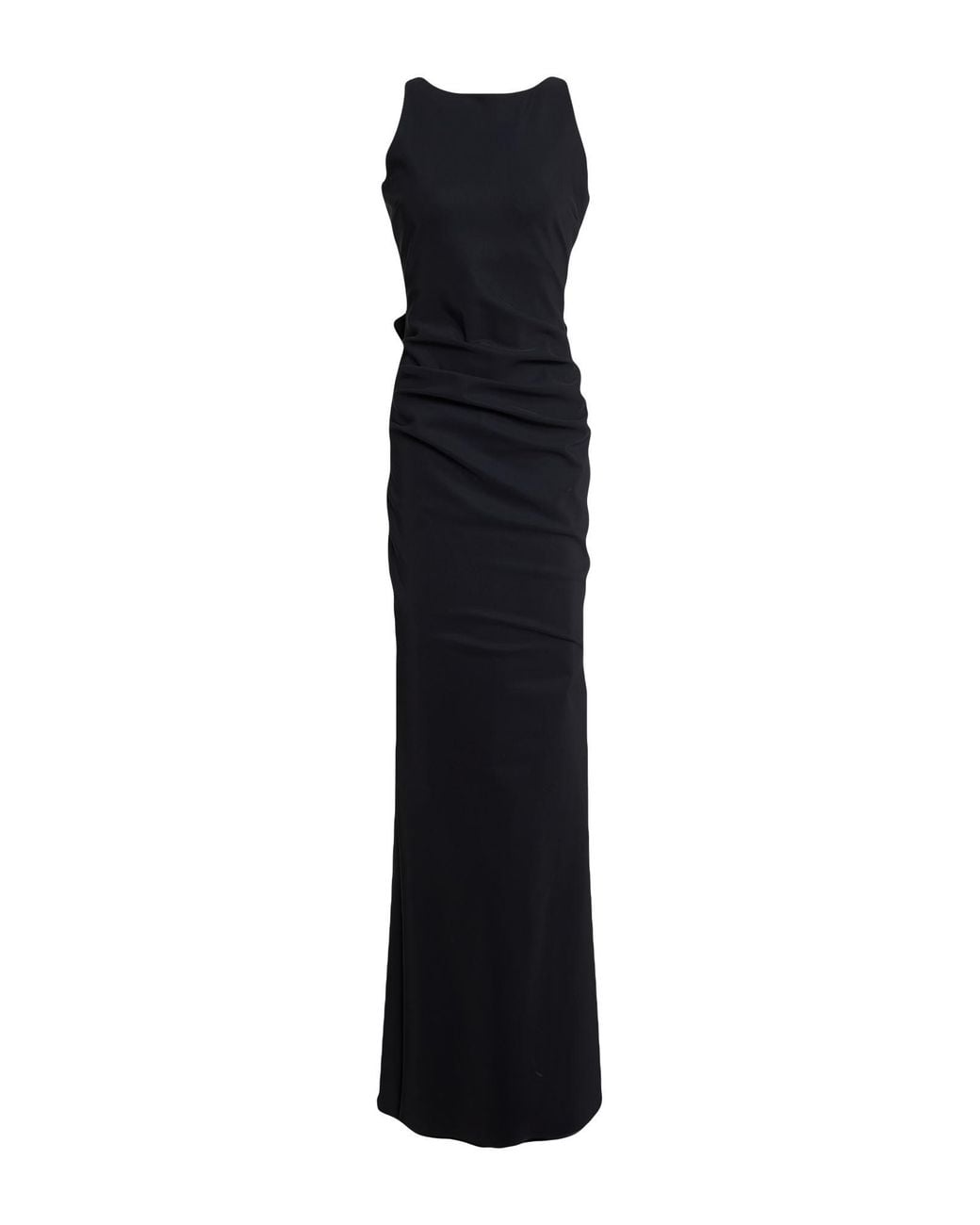 La Petite Robe Di Chiara Boni Black Maxi Dress Polyamide, Elastane