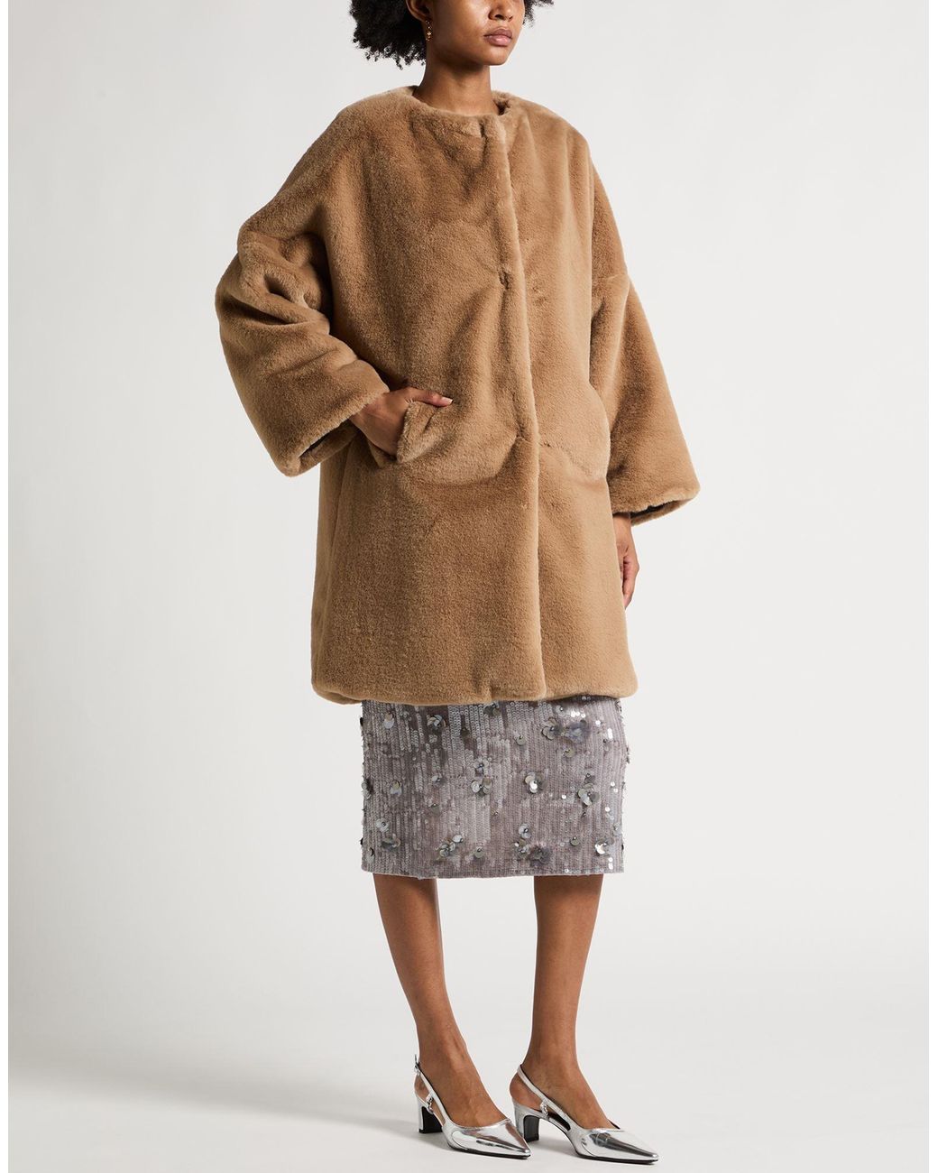 Shirtaporter Brown Shearling & Teddy