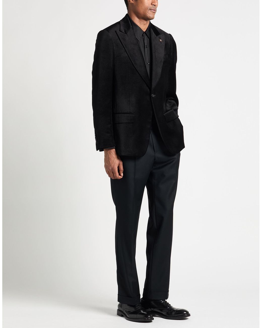 Lardini Black Blazer for men