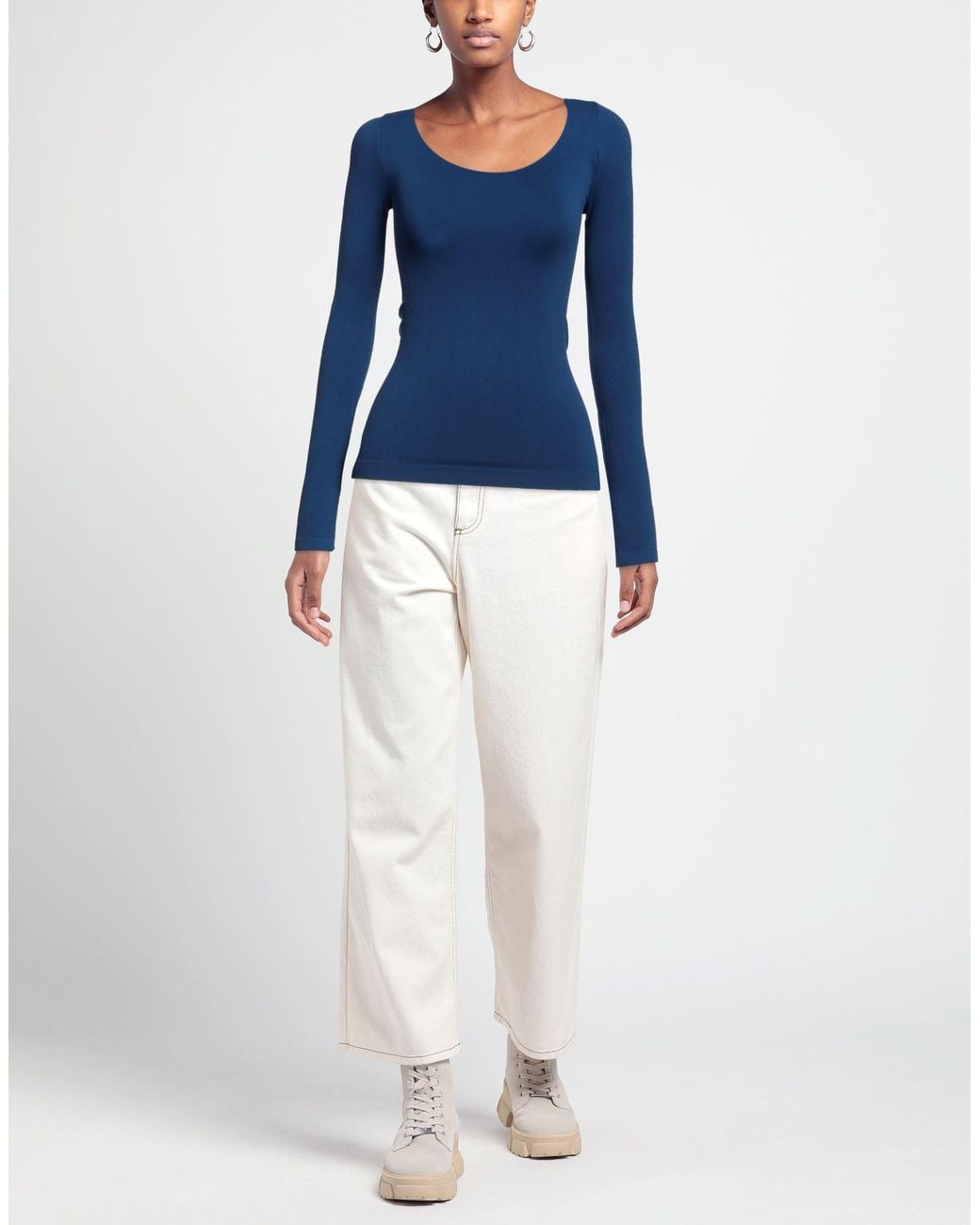 ALESSIA SANTI Blue T-shirt