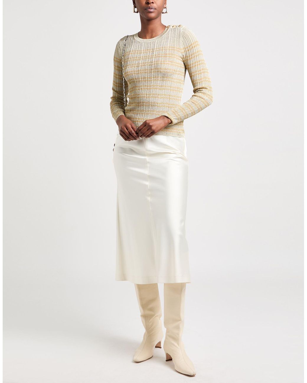 Ba&sh Natural Sweaters