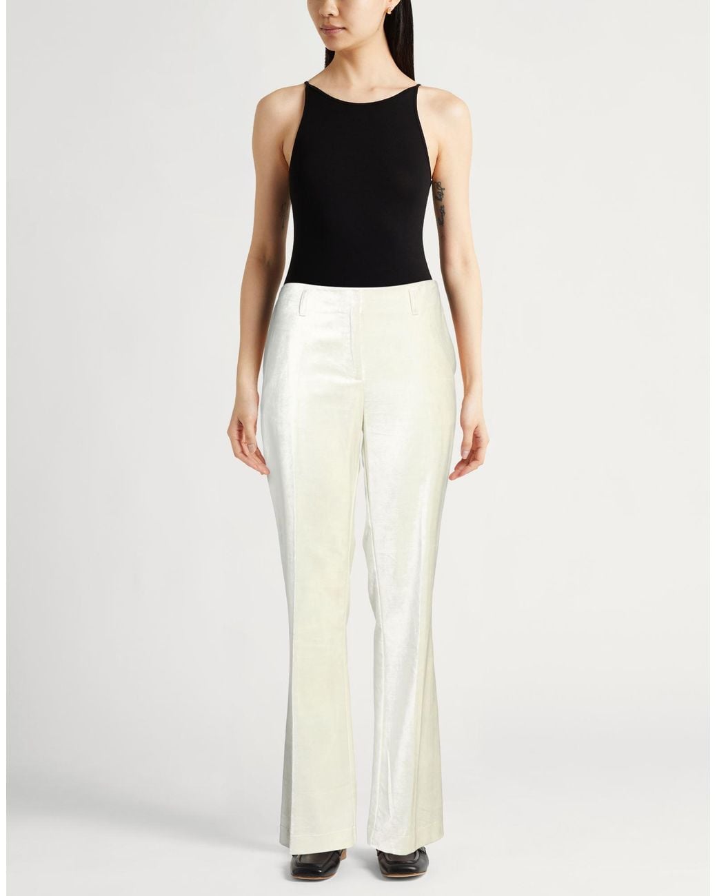 Forte_forte White Trouser