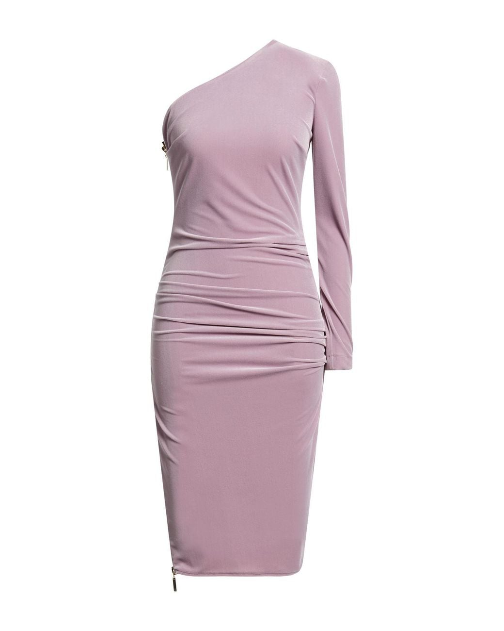 Elisabetta Franchi Purple Midi Dresses