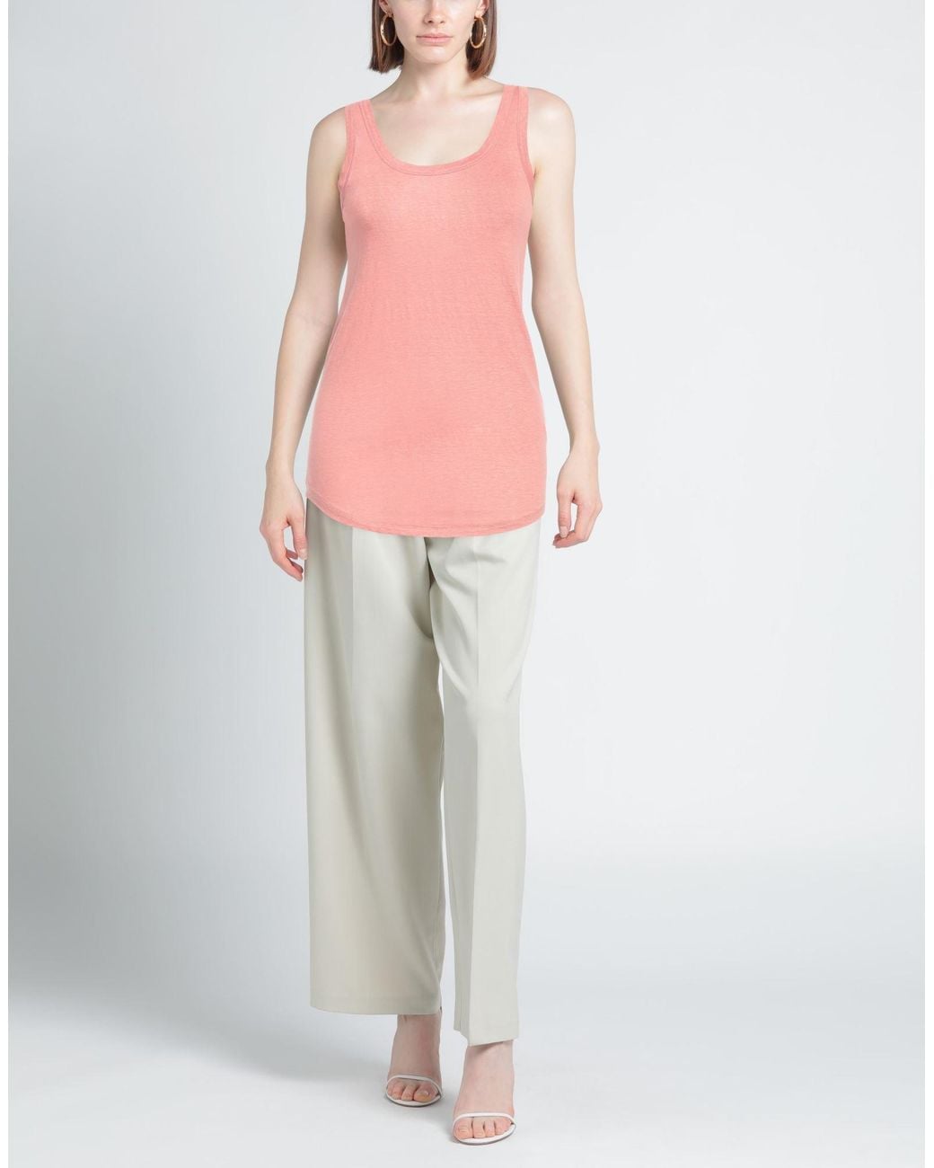 Majestic Filatures Pink Tank Top