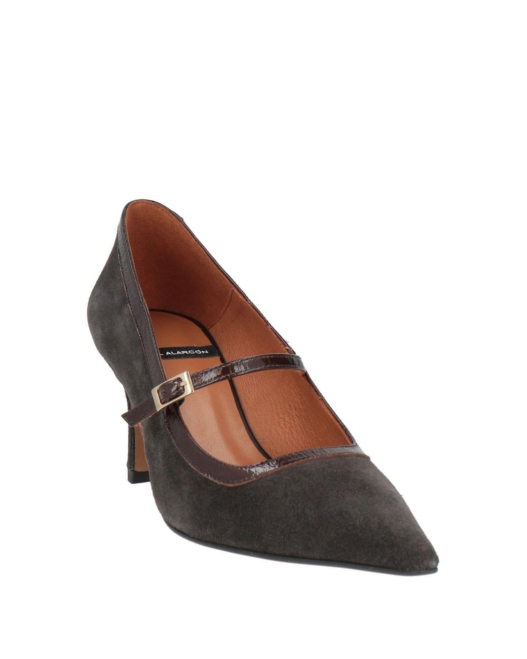 Angel Alarcon Brown Pumps Leather