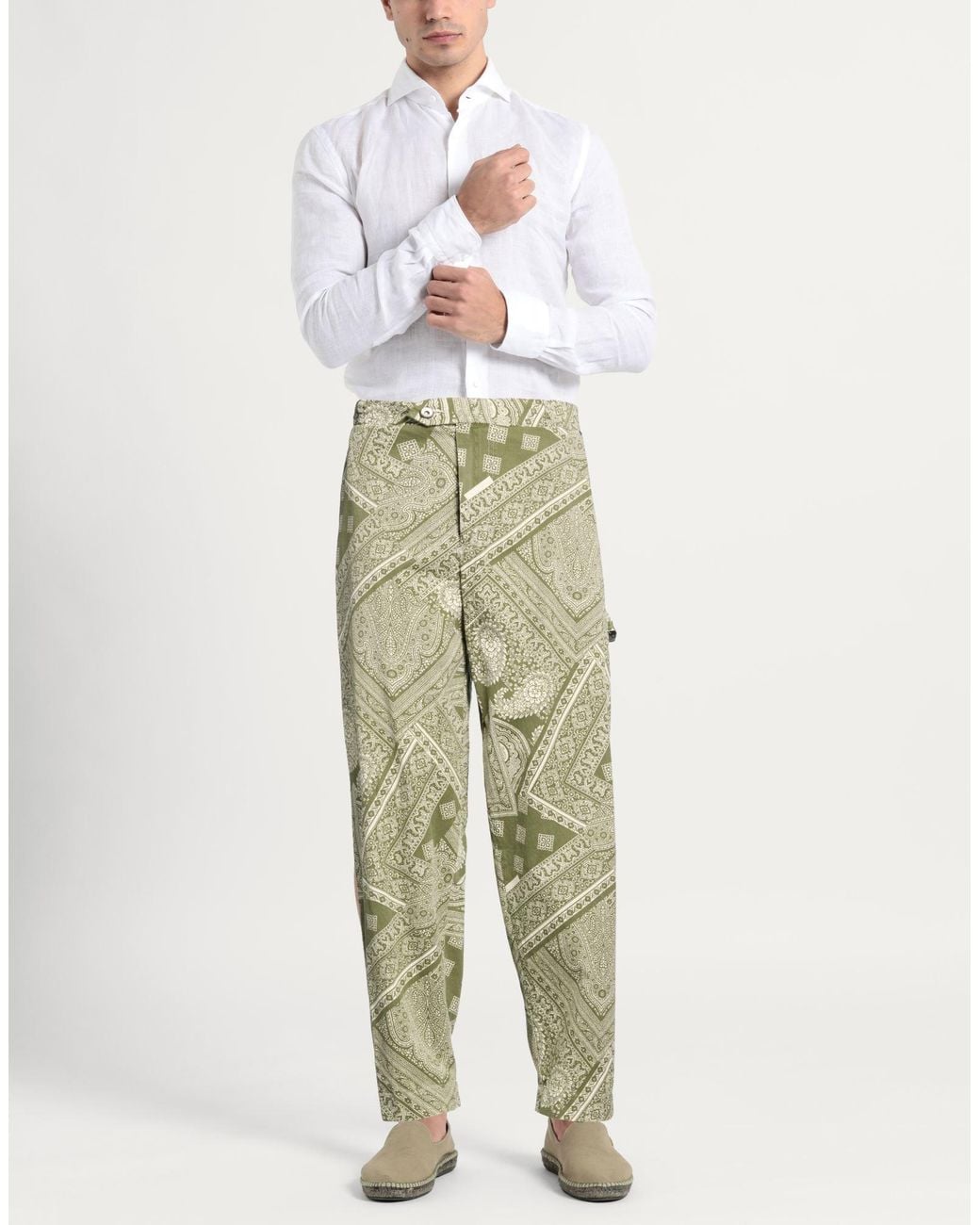 MAISON CRAZY WORKER 3.2 Green Trouser for men