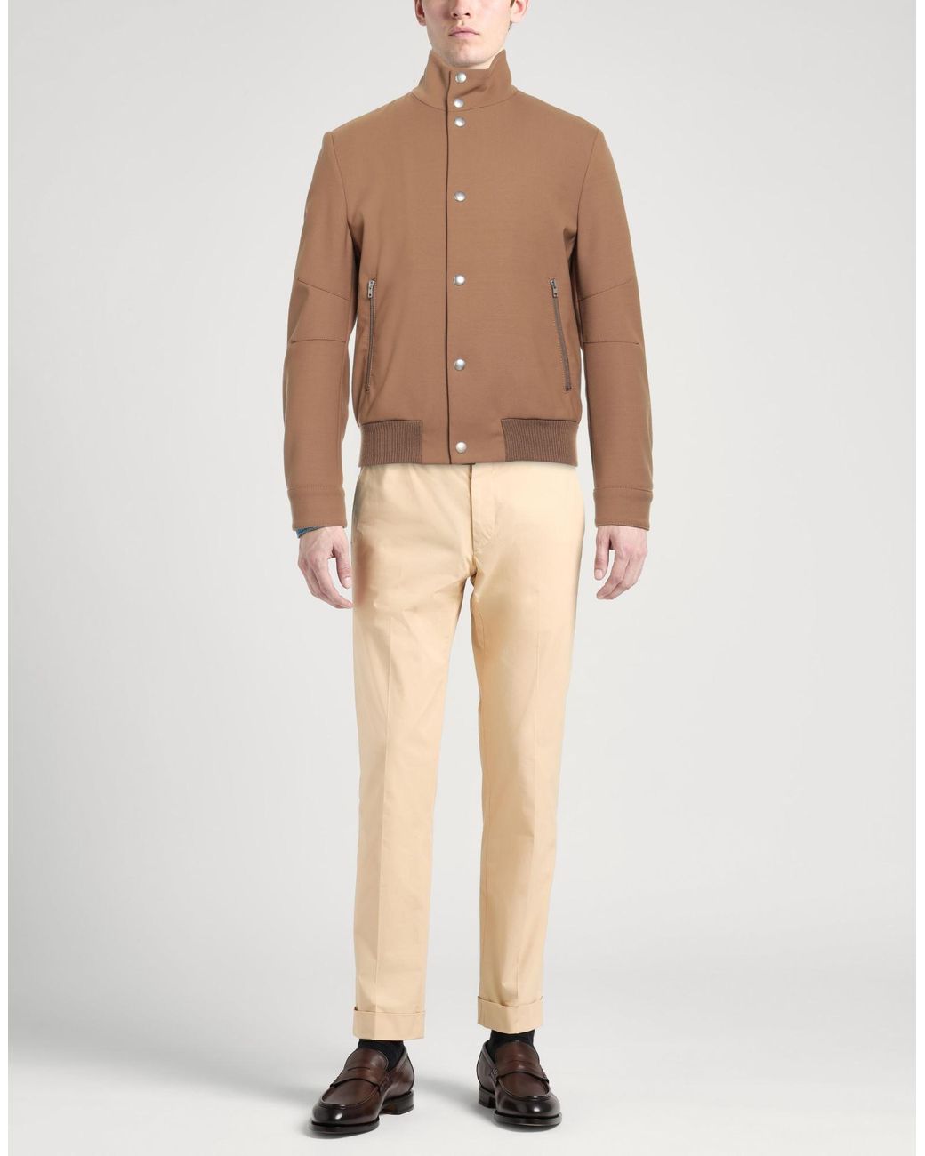 Giacca & Giubbotto di Paolo Pecora in Brown da Uomo