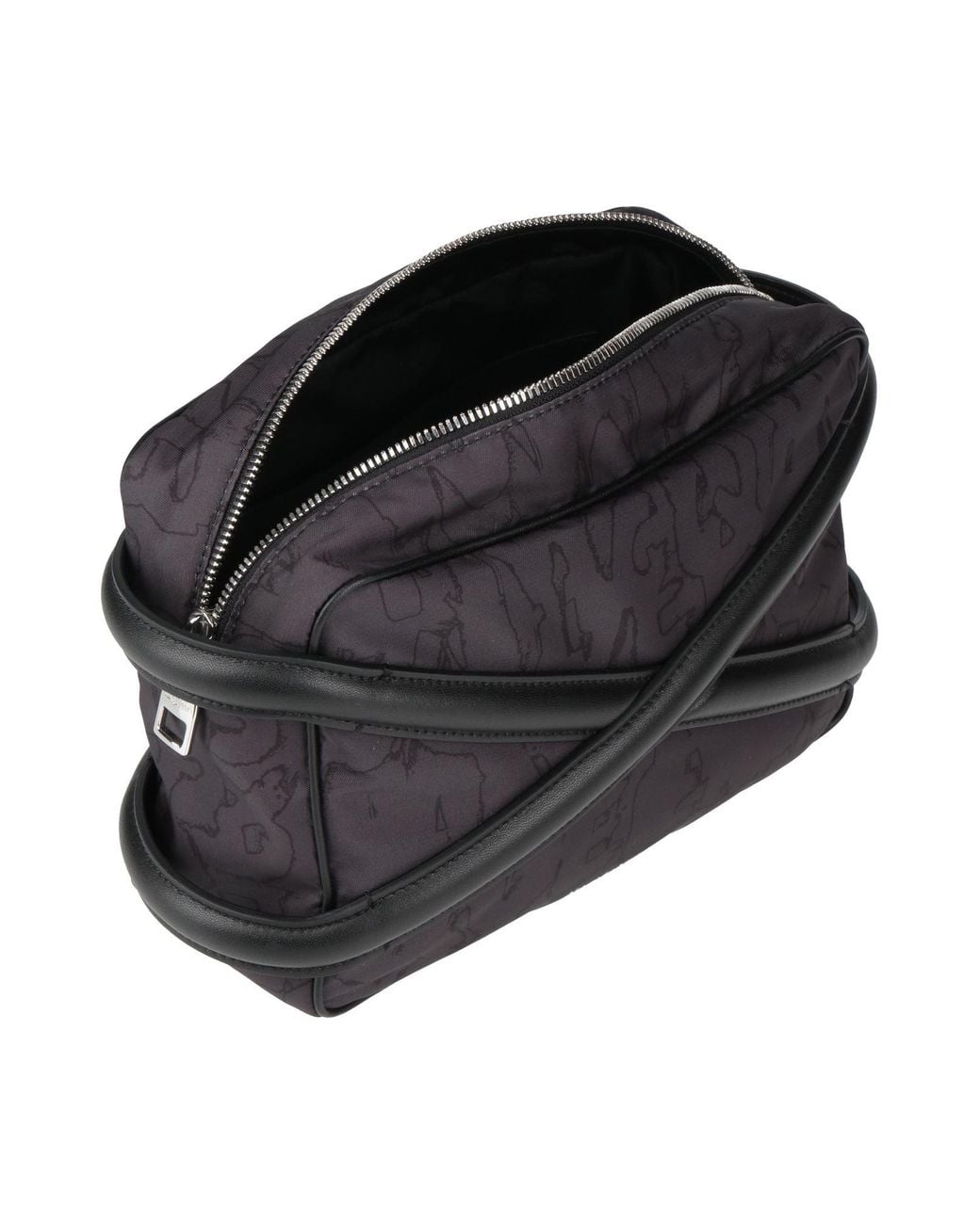McQueen Black Cross-body Bag for men