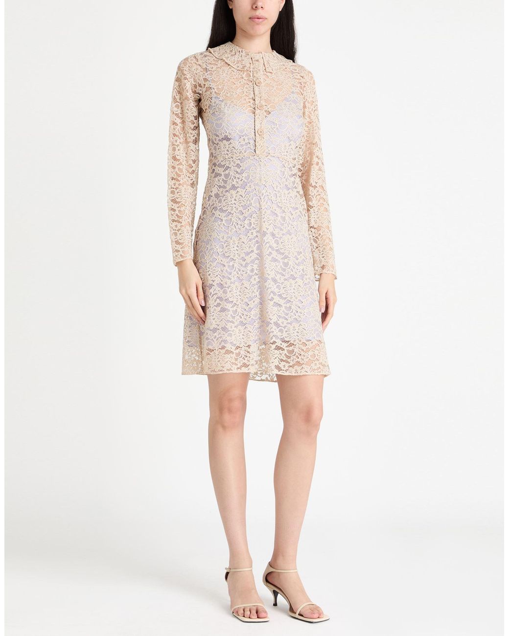 Aspesi Natural Mini Dress