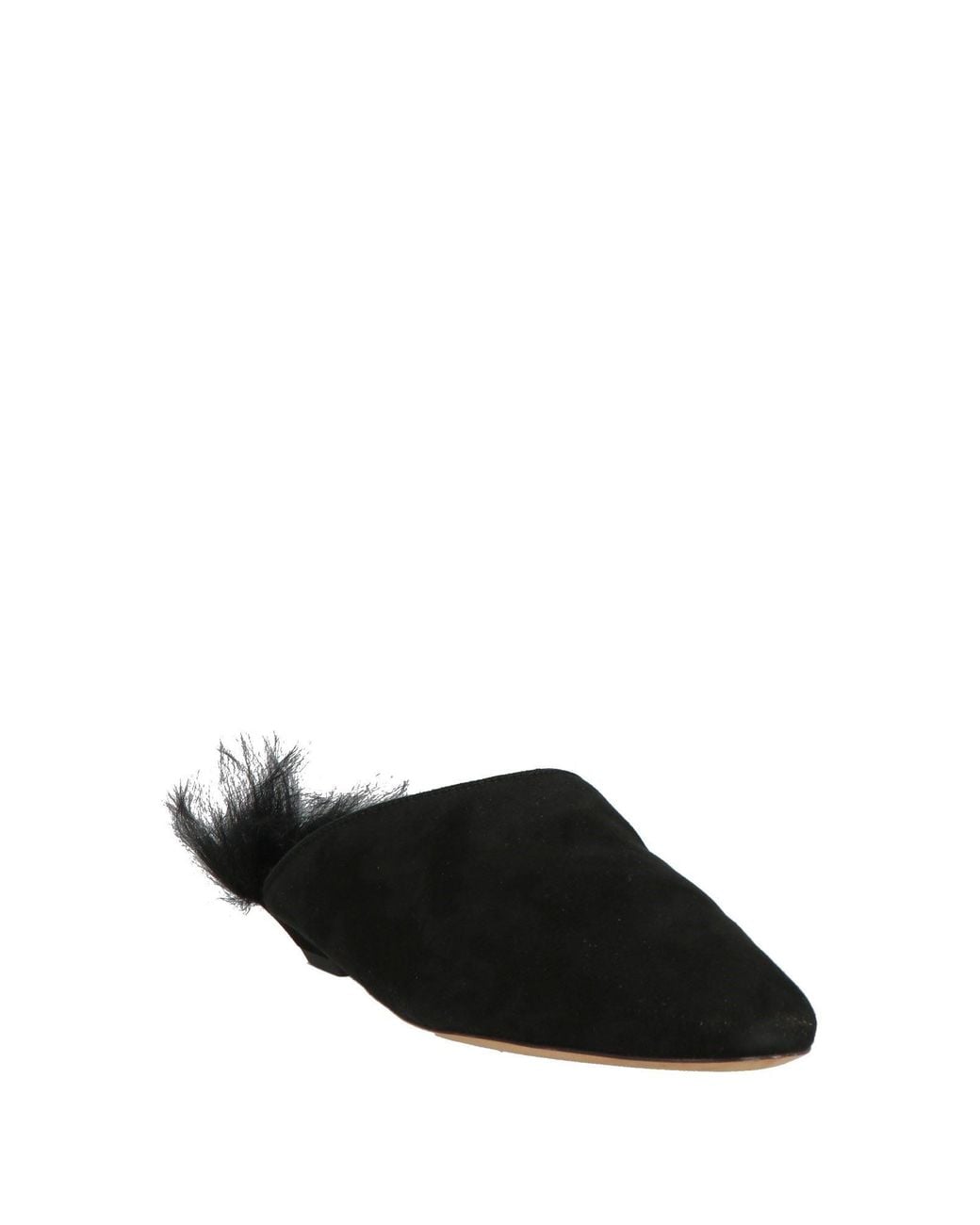 Khaite Black Mules & Clogs Leather
