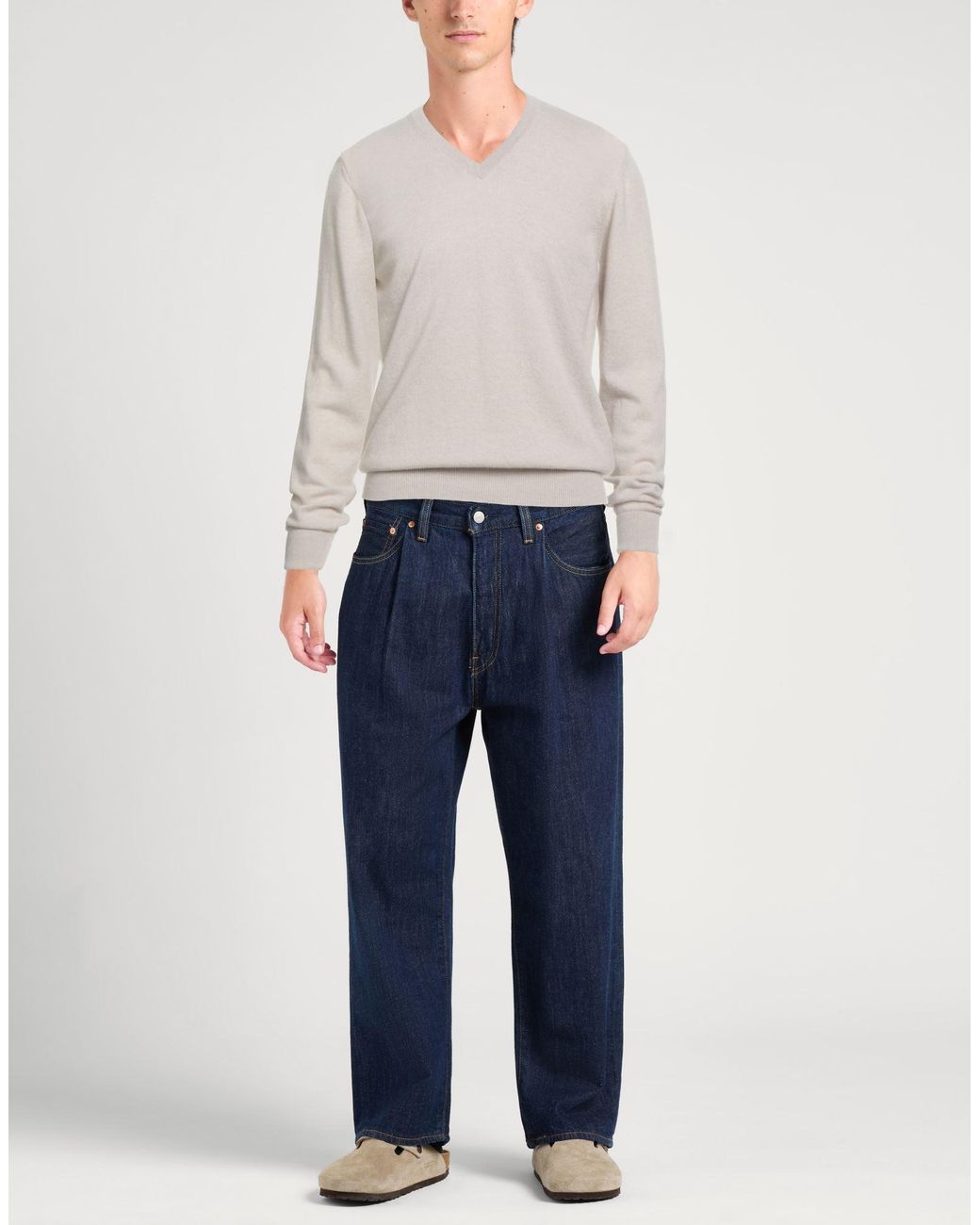 Drumohr Natural Jumper for men