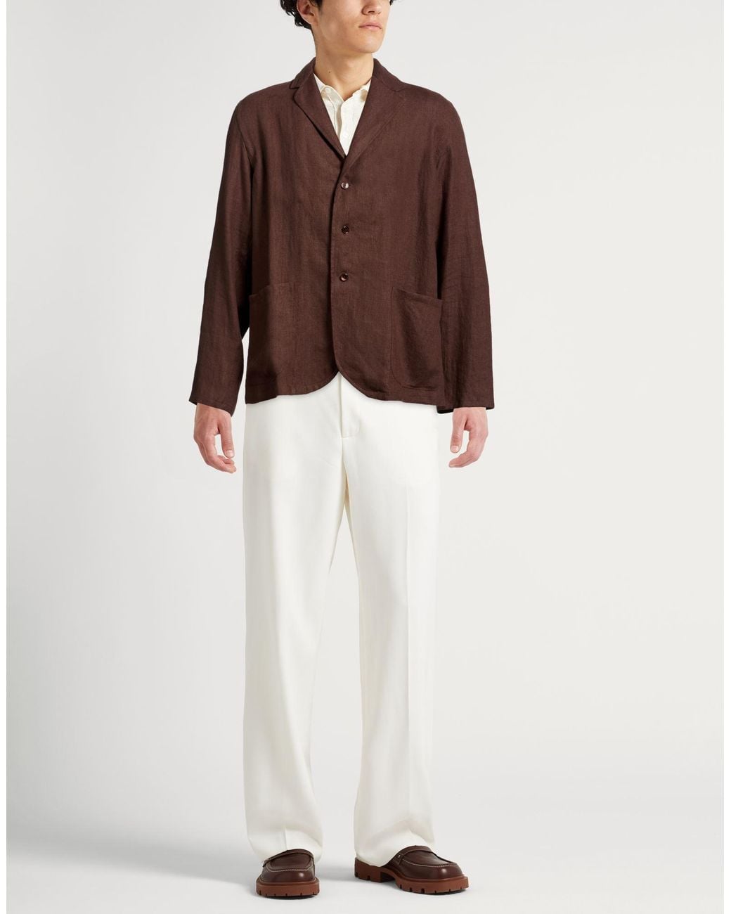 Salvatore Piccolo Brown Blazers for men